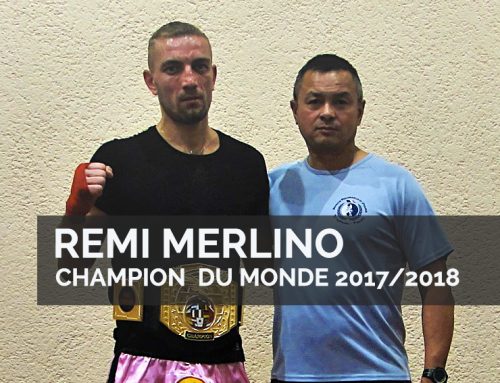 Remi Merlino Champion du monde 2017 – Préparateur Physique Hervé Ha Van de DP/ACADEMY